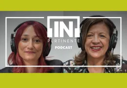Imagem da dupla do [IN]Pertinente Podcast: A socióloga Anália Torres e da radialista Ana Markl