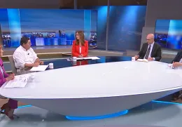 Imagem do debate sobre os desafios do envelhecimento em Portugal, numa parceria da Fundação com a SIC/Expresso