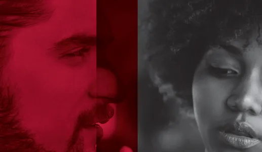 Imagem de duas caras