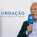 Imagem do politólogo António Costa Pinto, no debate sobre Direitos Humanos