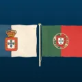A bandeira republicana mantém o escudo real, um dos símbolos mais antigos da identidade nacional