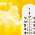 Imagem de um termómetro que marca mais de 40ºC
