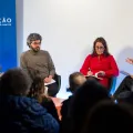 Autoria: Âmbito cultural - El Corte Inglés // Margarida David Cardoso, Nuno Travasso, Rosa Monteiro e Filipa Melo durante a apresentação do livro «E Depois da Revolução, Cinco Décadas de Democracia» 
