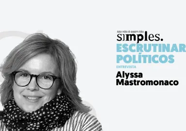 Imagem da entrevista Escrutinar políticos não é assim tão simples, com Alyssa Mastromonaco