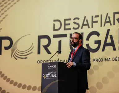 Ricardo Reis no Encontro da Fundação Francisco Manuel dos Santos em 2021, "Desafiar Portugal".