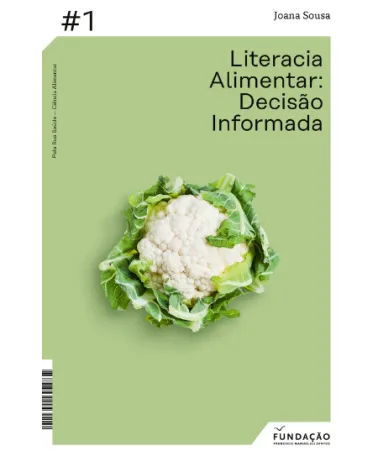Imagem da capa do livro «Literacia alimentar, decisão informada»