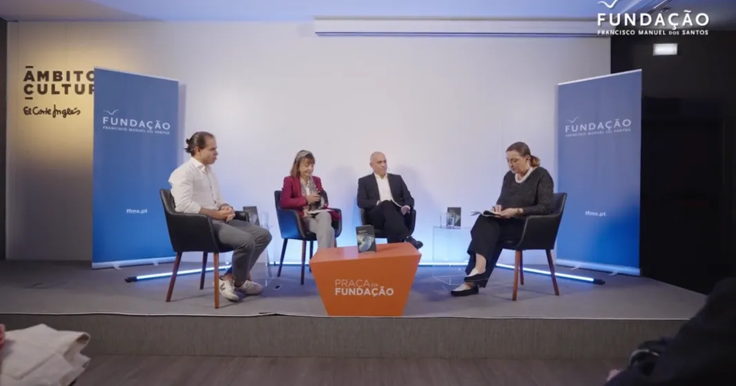 Imagem do debate da Praça da Fundação Algoritmos: potencial extraordinário ou risco existencial?