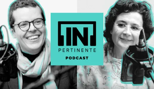 Imagem play podcast In pertinente politica Raquel vaz pinto e pedro vieira