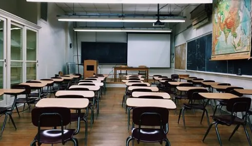 Sala de aula vazia