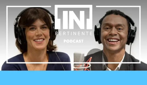 Imagem de Inês Lopes Gonçalves e Nuno Maulide, a nova dupla de ciência do [IN] Pertinente podcast