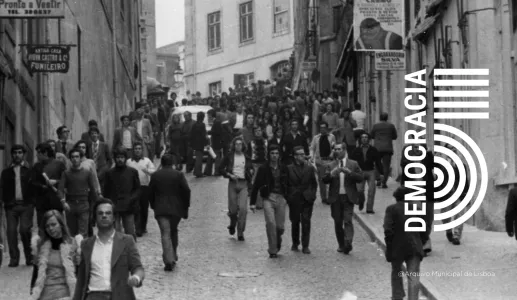 Imagem do Chiado em 1974