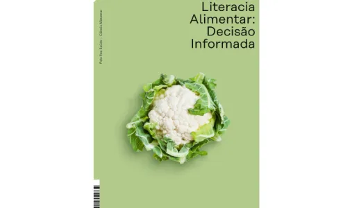 Imagem da capa do livro «Literacia alimentar, decisão informada»