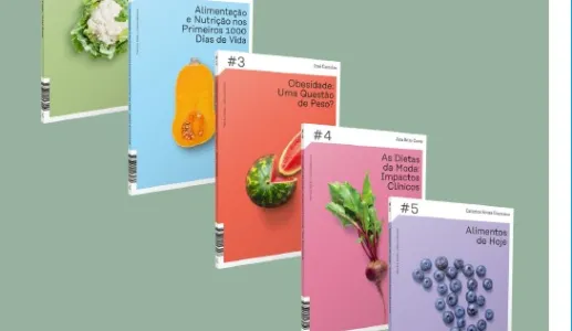 Imagem da Capa da coleção de livros «Pela Sua Saúde, Ciência Alimentar»