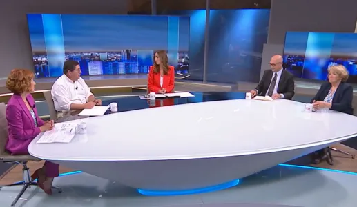 Imagem do debate sobre os desafios do envelhecimento em Portugal, numa parceria da Fundação com a SIC/Expresso