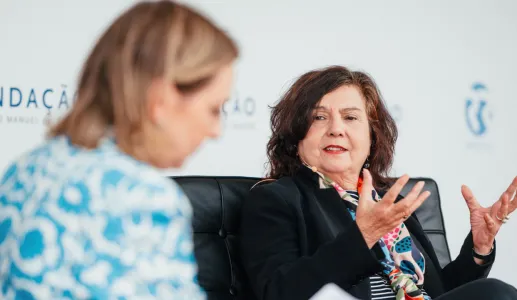 Imagem do debate «Que presente para o património cultural?, na Feira do Livro de Lisboa