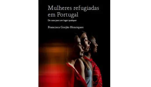 Imagem da capa do retrato «Mulheres Refugiadas em Portugal, De casa para um lugar qualquer», lançado em maio