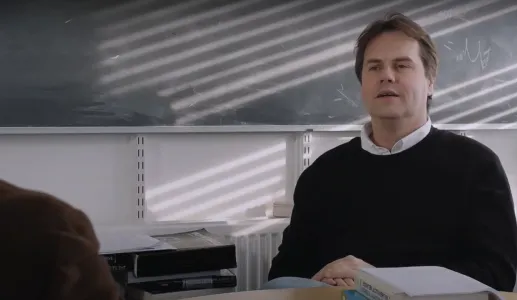 Imagem do astrofísico Pedro Ferreira na entrevista «O valor da liberdade»