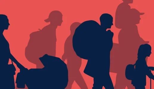 Imagem da capa do relatório do Barómetro da Imigração: a Perspectiva dos Portugueses