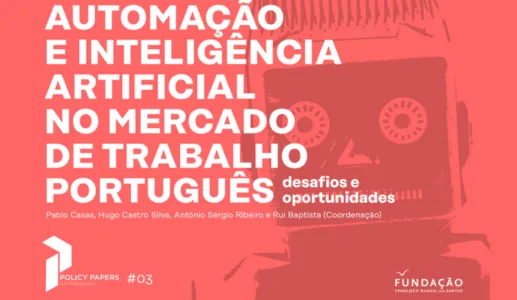 Imagem da capa do policy paper sobre automação do mercado de trabalho português