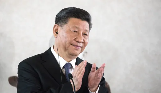 Imagem de Xi Jinping, presidente da República Popular da China