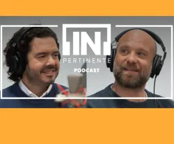 Imagem da dupla de economia do [IN]Pertinente podcast: Hugo van der DIng e Hugo Figueiredo