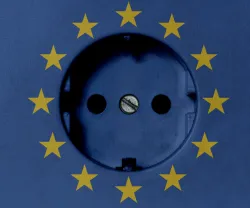 Imagem de ficha elétrica da União Europeia