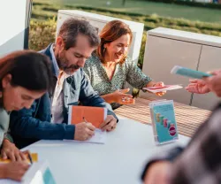 Imagem do debate «Palavra de ordem: todos os passos contam» na Feira do Livro de Lisboa
